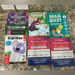 5th grade Educational Workbooks